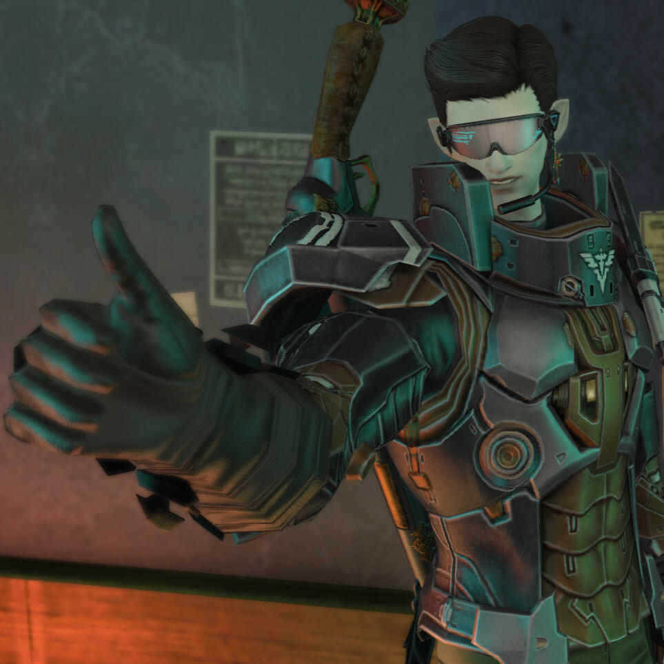 "This is a civilized establishment. I am a civilized person, let's not change that."